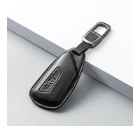 QPDDFG Car Key Cover for Skoda Octavia 4 IV 2020 2021 2022 2023 2024 2025, Car Key Fob Cover Car Key Case, Remote Control Car Key Shell Case Replacement Car Key Fob Case Cover,A Black
