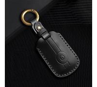 QPDDFG Motorcycle Key Cover Cases, Motorbike Key Case Motorcycle Key Fob Cover Case Keyring Pouch for Remote Key Anti-Scratch Housing,A Black