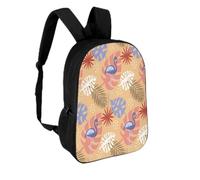 QPIRINMEX Backpacks Flamingo Kids School Backpack School Bag 3D School Bag for Boys Womens Elementary And Middle School Students,Gifts For Boys And Girls 17inch