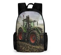 QPIRINMEX Tractor Backpacks,Kids Backpack Student School Bag Bag 3D Printed Travel Backpacks Fashion Accessory Backpack Children School Bags 42x30.5cm
