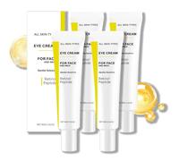 QPJUVC Brightening Retinol Eye Cream for Face & Neck - Dark Circle & Puffiness Treatment, Anti Aging Cream with Peptides to Reduce Fine Lines & Wrinkles, Nourishing & Moisturizing (4)