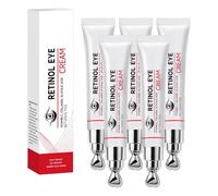 QPJUVC Retinol Eye Cream for Dark Circles & Puffiness - Anti-Aging Under Eye Treatment to Reduce Fine Lines & Wrinkles, Firming & Hydrating, Non-Greasy, Fast-Absorbing, Day & Night Use (5)