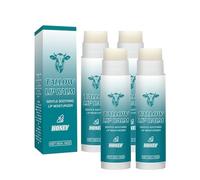 QPJUVC Tallow Lip Balm - Grass-Fed Beef Tallow & Honey Lip Balm - Intensive Moisturizing Chapstick for Dry, Chapped Lips - Hydrating Lip Care with Organic Beeswax, Vitamin-Rich Formula (4)