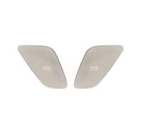 QPLOIMN Compatible With Jeep For Wrangler 1997-2006 Car Mudguard Left Right Side Marker Indicator Light Turn Signal Light Cover (NO Bulb) Car Turn Signal Lights(Clear)