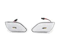 QPLOIMN Compatible With Jeep For Wrangler JL 2018 2019 2020 2021 2022 Car Front Mudguard Side Marker Light Side Mirror Turn Signal Light Parking Lamp Flasher Lights Car Turn Signal Lights(2)