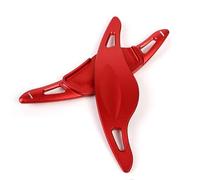 QPLOIMN Compatible with Toyota for Supra GR A90 A91 MK5 2020 2021 2022 2023 2024 2025 Car Steering Wheel Shift Paddle Shifter Extensions Cover Shift Paddle(Red)