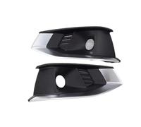 QPLOIMN Fog lamp cover Compatible With A4 B9 2020 2021 2022 1Pair Front Bumper Fog Light Grille Cover Bezel Trim Ventilation Grille 8WD807681L 8WD807682L