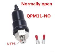 QPM11-/QPM11-NO Adjustable Pressure Switch for Air, Water, and Compressed Air Systems - 0.1-1.0 MPa Range, G1/8 & G1/4 PT Thread, IP54 Rated, AC/DC(QPM11-NO 1/4)