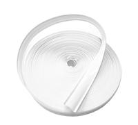QPN White Vinyl 7/8" Insert Molding Trim Screw Cover RV Camper Travel Trailer (35 ft, White)