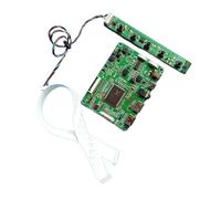 QPOGRMJR Driver Controller Board For B140XTN02.4/9 140XTN02.D/2.E 1366x768 14" Laptop Screen USB Micro 2HDMI-Mini 30 Pin EDP Kit DIY(For B140XTN02.D)