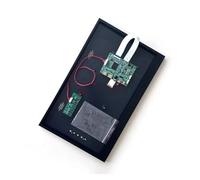QPOGRMJR For B140HAN02 B140HAN03 B140HAN04 Driver Board+Metal Shell 1920 * 1080 DIY Kit Portable Display 14" 40-Pin EDP Mini-HDMI Micro USB(B140HAN02.5 and Case)