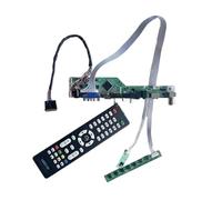 QPOGRMJR For B156HW01 V0/V1/V2/V3/V4/V5/V6 Controller Driver Board USB+AV+VGA+HDMI 1920x1080 LVDS 40Pin Laptop Matrix TV Analog 15.6" Kit(For B156HW01 V.7)