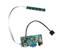 QPOGRMJR Kit DIY For LTN101NT02-001/101/A04/C01 1024x600 10.1" HDMI-Compatible VGA 40-Pin LVDS Laptop Screen 58C Controller Driver Board(For LTN101NT02-C01)