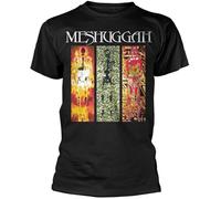 QPQKUFCVQ Meshuggah 'Destroy Erase Improve' T-Shirt New Black