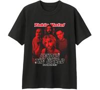 QPQKUFCVQ Rare Tokio Hotel Beyond The World Shirt Cotton Black S-234XL T-Shirt A1210 Black Black Mens
