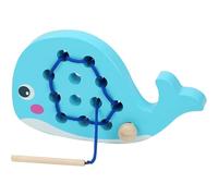 QPQPTT Blue Whale Threading Toys for People, Fine Motor Skills Development Toy, Inspired Learning Toy, Travel Toys, Lacing Toy, Suitable for Giving as a Gift, 1 Piece