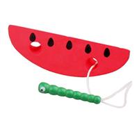 QPQPTT Threading Toys for People, Lacing Toy, Fine Motor Skills Development Toy, Inspired Learning Toy, Travel Toys, Suitable for Giving as a Gift, 1 Set