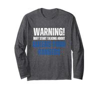 QPR Warning may start talking about, Funny Vintage Long Sleeve T-Shirt