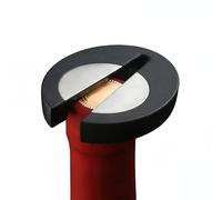 Qpractiko Wine Capsule Cutter, Black & Steel | Precise and Safe Foil Removal | Compact, Elegant Design | Ergonomic, Easy to Use and Clean | Ideal for Wine Enthusiasts