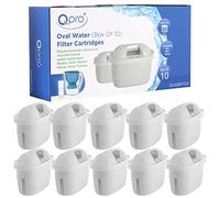 QPRO 10 Pack Filter Compatible with BRITA MAXTRA MAXTRA Plus Water Filter Jug Replacement Cartridges Refills