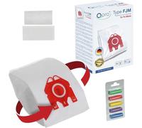 Qpro Microfibre Vacuum Cleaner Dust bags Compatible With Miele S4000 - S4999 Type FJM Cylinder vacuum cleaners with Qpro Rainbow Vacuum Cleaner Bag Air Fresheners