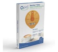 QPRO Orange Service Cleaning T-Disc Clean & Descale Compatible With Bosch Tassimo Coffee Pod Machines