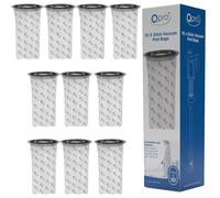 QPRO Pod Vacuum Cleaner Bags, 1L Capacity, Pack of 10, Compatible with Numatic Henry, Hetty, Quick Stick