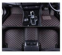 QPRPWHZI Car Floor Mats RHD For Toyota For Highlander For Kluger 2022 2023 7 Seater Waterproof Car Interior Anti-fouling Accessories Non-Slip Car Floor Mat(RHD 3pcs black red)