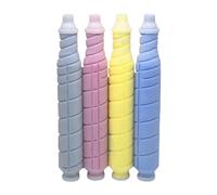 QPSJXN 4 Pieces TN620 Compatible Toner Cartridge Set Compatible with Copiers Works With Dizhub Pro C3070L C4065 C1060L C2060L Japanese Compatible Refilled Color Toner