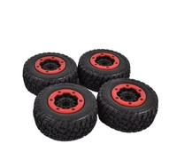 QPSJXN 4pcs 1:10 Scale Off Road Short Course Buggy Tires And 12mm Hex Compatible With 4x4 Car Upgrade Parts