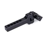 QPSJXN Adjustable Aluminum Tow Hitch Trailer Hook Compatible with 1 10 Scale Crawler Vehicles Compatible With TF2 And CC01 Models RC Car Accessories