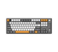 QPSJXN Bluetooth Wireless IFLYTEK T8 AI Intelligent Mechanical Keyboard With Three Modes And Deepseek Voice Custom Compatible with Office Use(Grey)