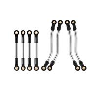 QPSJXN FCX24M 1 24 Scale Model Chassis Links Stainless Steel Parts Compatible With Similar 1 24 Crawler Vehicles