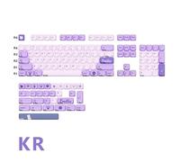 QPSJXN KBDiy GMK Frost Witch Korean ISO Compatible PBT Keycaps Compatible with Hi75 Hi98 Magnetic 60 Mechanical Keyboards(GMK Frost Witch-KR)