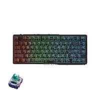 QPSJXN Mchose Jet75 Wired Mechanical Keyboard With Magnetic Switches 8k Polling Rate Hot Swap Low Latency RGB Customizable Accessories Various Systems(God-Contour line)