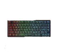 QPSJXN Mchose Jet75 Wired Mechanical Keyboard With Magnetic Switches 8k Polling Rate Hot Swap Low Latency RGB Customizable Accessories Various Systems(Star-Contour line)