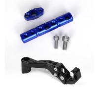 QPSJXN Phone Mounting Bracket Navigation Bracket Compatible With NSS350 NSS300 NSS125 NSS300 Universal Motorcycle Holder(Blue and Black)