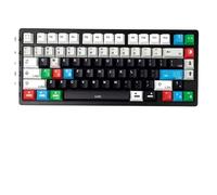 QPSJXN Resonance R2 PBT Keycaps Style Dye Sublimation English Design MX Switch Mechanical Keyboards(129keys)