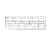 QPSJXN RGB Hot-Swappable Mechanical Keyboard Single Three-Mode PBT Keycap Available In 87 And 108 Various Systems(GP108 Single-mode)
