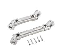 QPSJXN Stainless Steel Center Drive Shaft V2 Compatible with 1 18 Scale RC Crawler Upgrade Parts 4M 18 Compatible With Style Off Road Vehicle