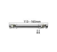 QPSJXN Stainless Steel Drive Shaft Compatible with 1 10 Scale RC Crawler Compatible With TRX6 III RBX10 RR10 Wraith GEN8 And Similar Models(C-L113-1)