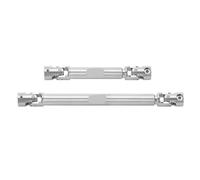 QPSJXN Stainless Steel Drive Shafts Compatible With 1 18 FCX18 K10 RC Car Upgrade Parts