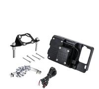 QPSJXN Tenere 700 World Raid Navigation Mount Compatible With Mobile Phone Cellphone Holder Bracket Fits XTZ07 XTZ700 T7 Models 2019 2024(Holder and Bracket)