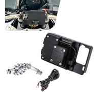 QPSJXN Tenere 700 World Raid Navigation Mount Compatible With Mobile Phone Cellphone Holder Bracket Fits XTZ07 XTZ700 T7 Models 2019 2024(Holder)