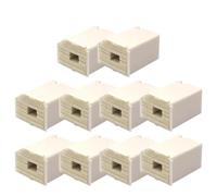 QPSJXN Waste Ink Tank Pad Sponge 10pcs With Box Compatible With L1110 L1118 L1119 L3110 L3165 L3116 L3117 Maintenance Box Sponge