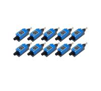 QPSYYB 10pcs ME-8122 NO NC Momentary Parallel Roller Plunger Actuator Limit Switch,0106