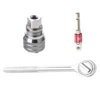 QPSYYB Adjustable Size Socket New 10-19mm Magic Socket/Socket Extension/40 Gear 3/8 Ratchet Wrench Tool Set,1216