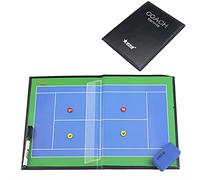 QQAA Tennis Coaching Board Coaches Clipboard Tactical Magnetic Board Kit with Dry Erase, Sporting Goods Coaches Board 42X27cm