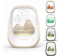 QQCHGOL Raindrop White Noise Machine with Humidifier&Bluetooth | Sleep Therapy for Adults,Library of Nature Sounds,7-Color Light, Aroma Diffuser,Auto-off Timer for Bedroom Office Focus&Relax