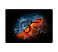QQDD Drum Rug Non-Slip Soundproof Thickened Professional Drum Carpet 140CM*160CM Crystal Velvet, Latex Unisex Bedroom Music Practice/Performance Area Rug